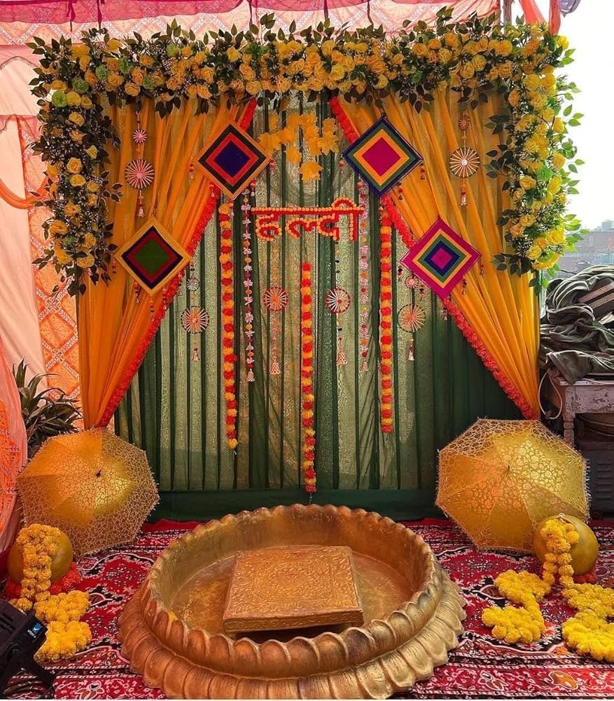 Haldi & Mehndi Setup