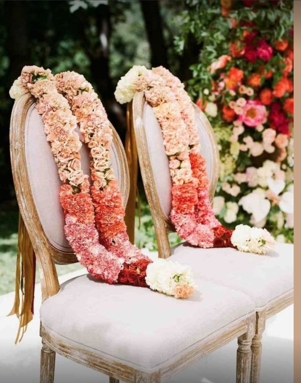 Mixed Flower Garland – Rose, Lotus, Orchid, Carnation & Rose Petals